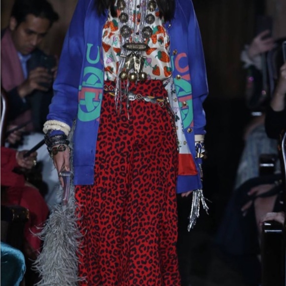 NWT Runway Gucci Women Coat French Terry Cotton Italy Size Small - Picture 10 of 11